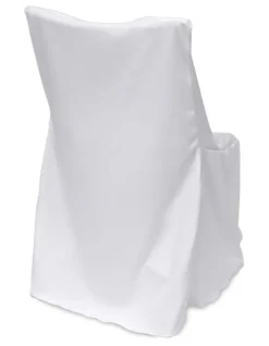 Scuba (Wrinkle-Free) Lifetime (Square Top) Folding Chair Cover - Premium Quality