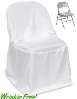 Scuba (Wrinkle-Free) Metal Folding Chair Cover - Premium Quality