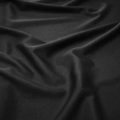 Scuba (Wrinkle-Free) Table Linen in Black