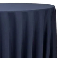 Scuba (Wrinkle-Free) Table Linen in Navy