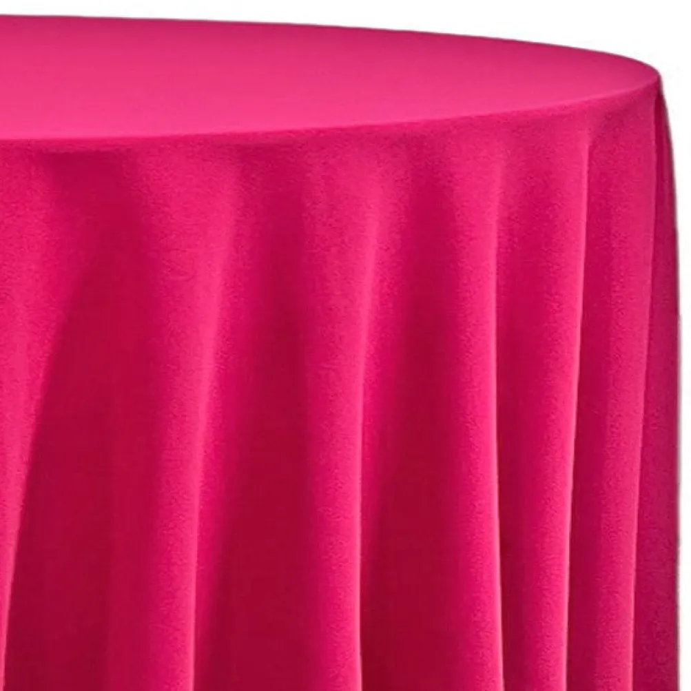 Scuba (Wrinkle-Free) Table Linen in Fuchsia