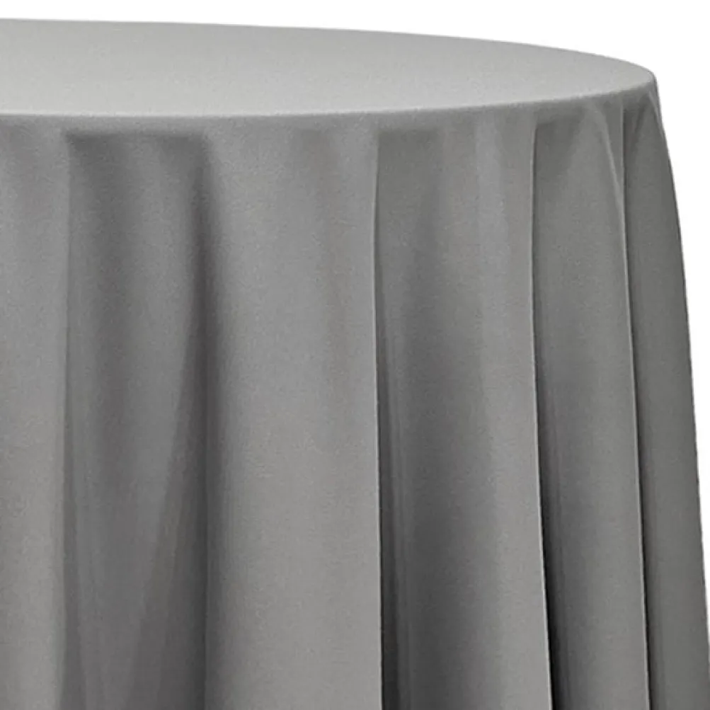 Scuba (Wrinkle-Free) Table Linen in Gray