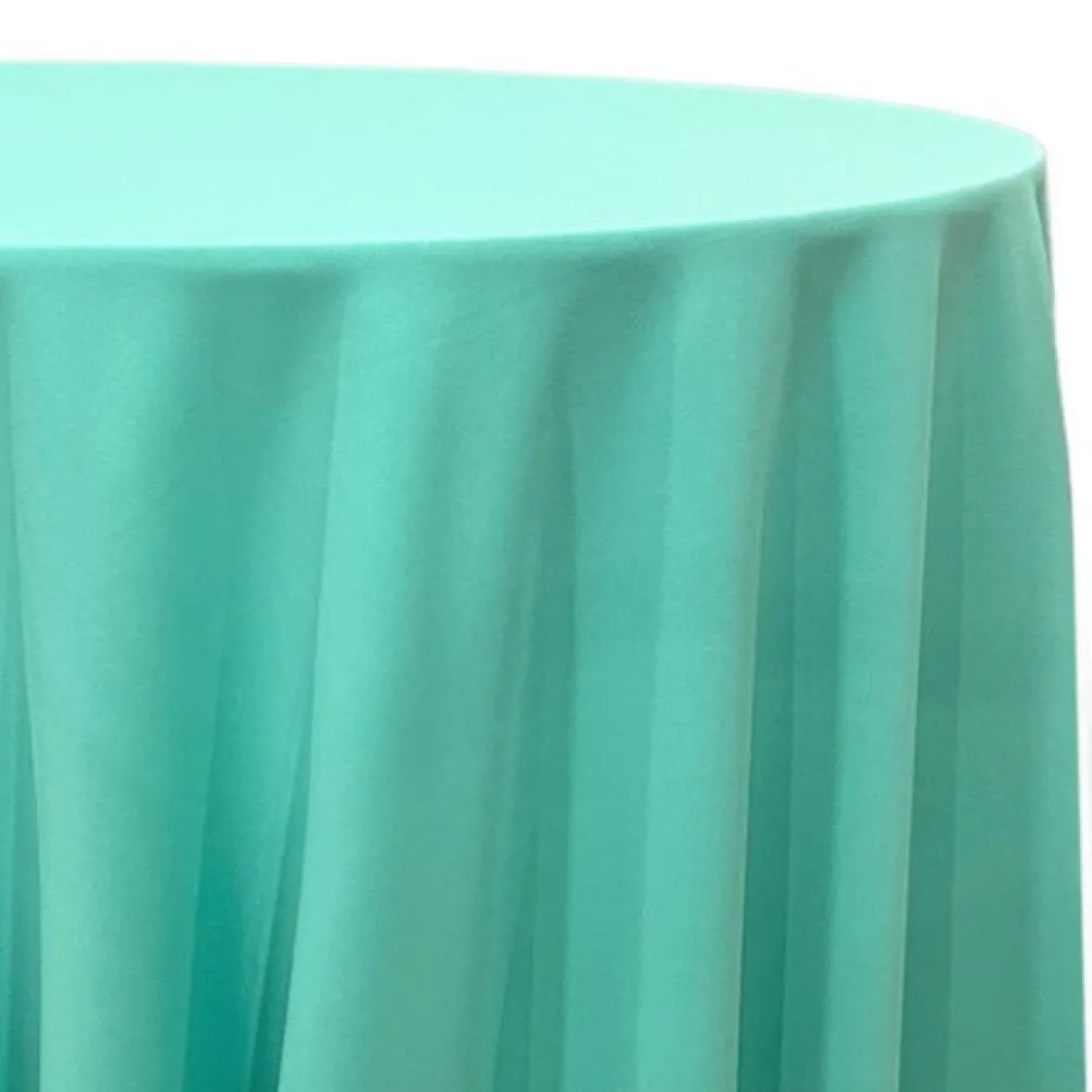 Scuba (Wrinkle-Free) Table Linen in Teal Green 2001