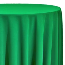 Scuba (Wrinkle-Free) Table Linen in Kelly Green 1260