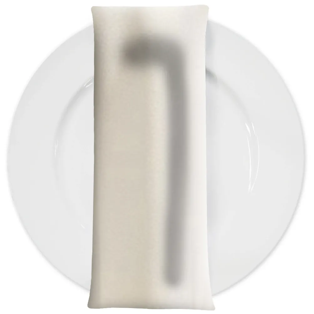 Scuba (Wrinkle-Free) Table Napkin in Off White
