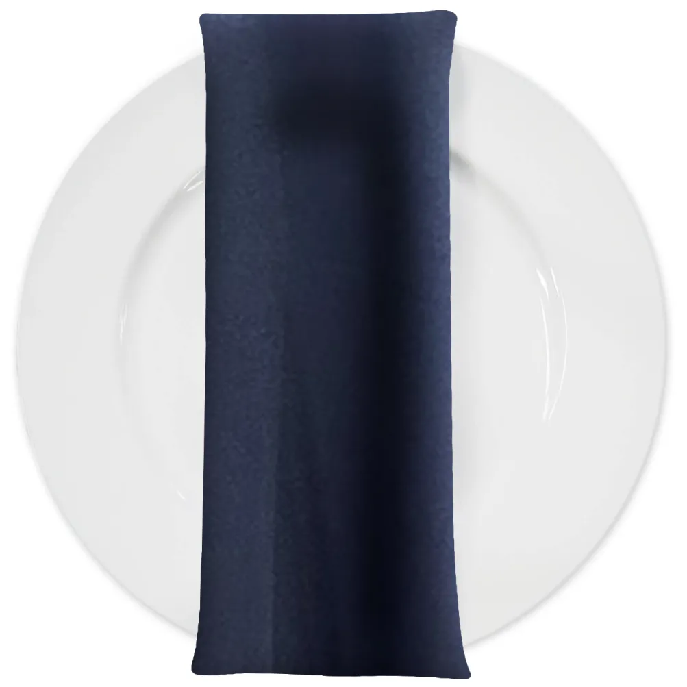 Scuba (Wrinkle-Free) Table Napkin in Navy