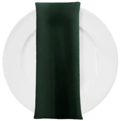 Scuba (Wrinkle-Free) Table Napkin in Hunter Green