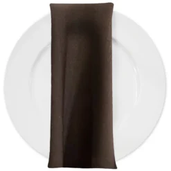 Scuba (Wrinkle-Free) Table Napkin in Brown