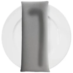 Scuba (Wrinkle-Free) Table Napkin in Gray