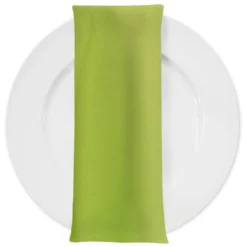 Scuba (Wrinkle-Free) Table Napkin in Apple Green 504