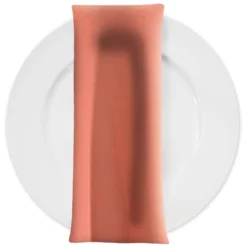 Scuba (Wrinkle-Free) Table Napkin in Coral 1202