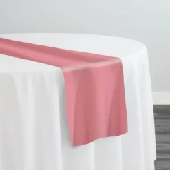 Scuba (Wrinkle-Free) Table Runner in Dusty Rose 1162
