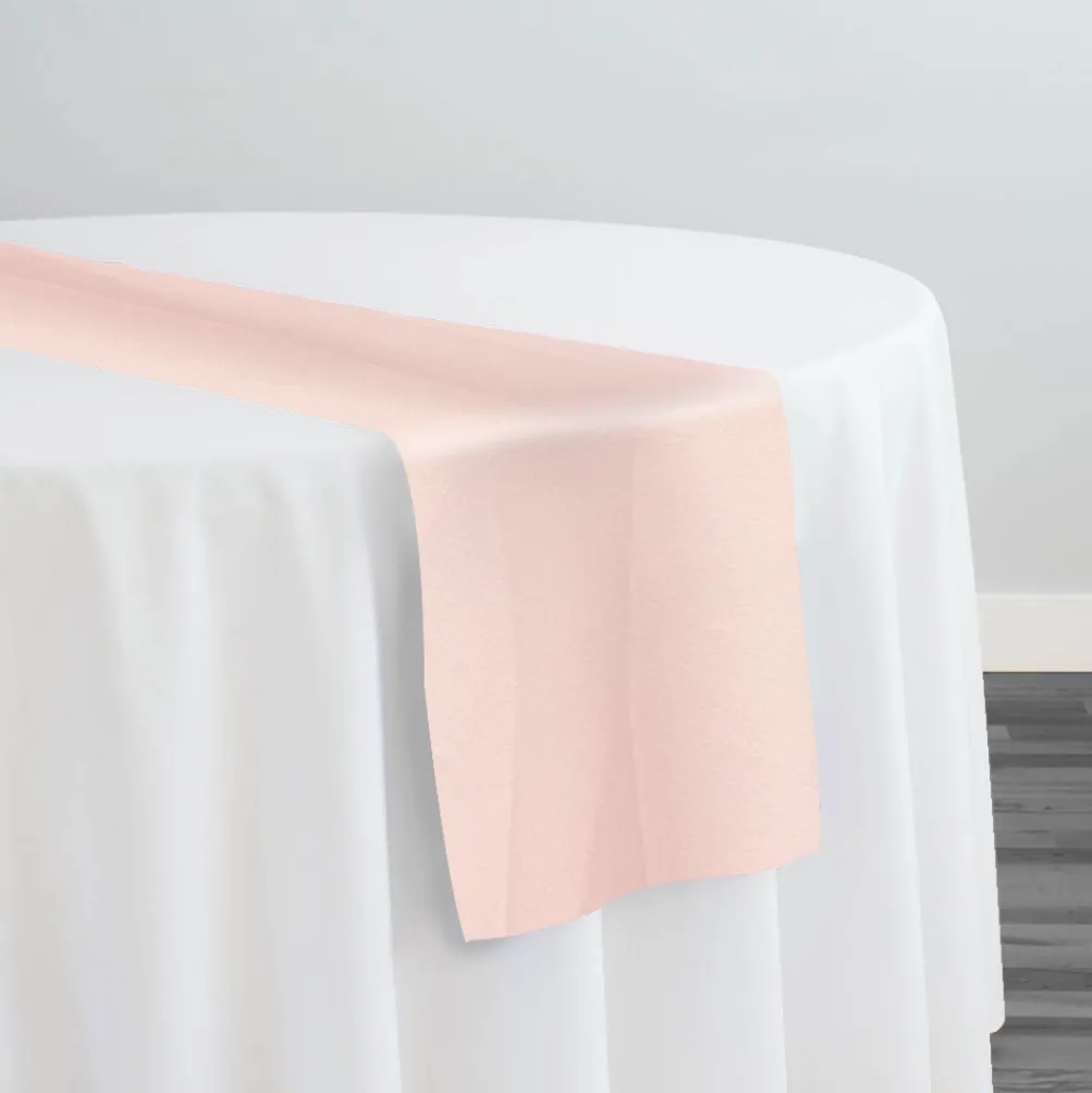 Scuba (Wrinkle-Free) Table Runner in Pink Salmon 1720