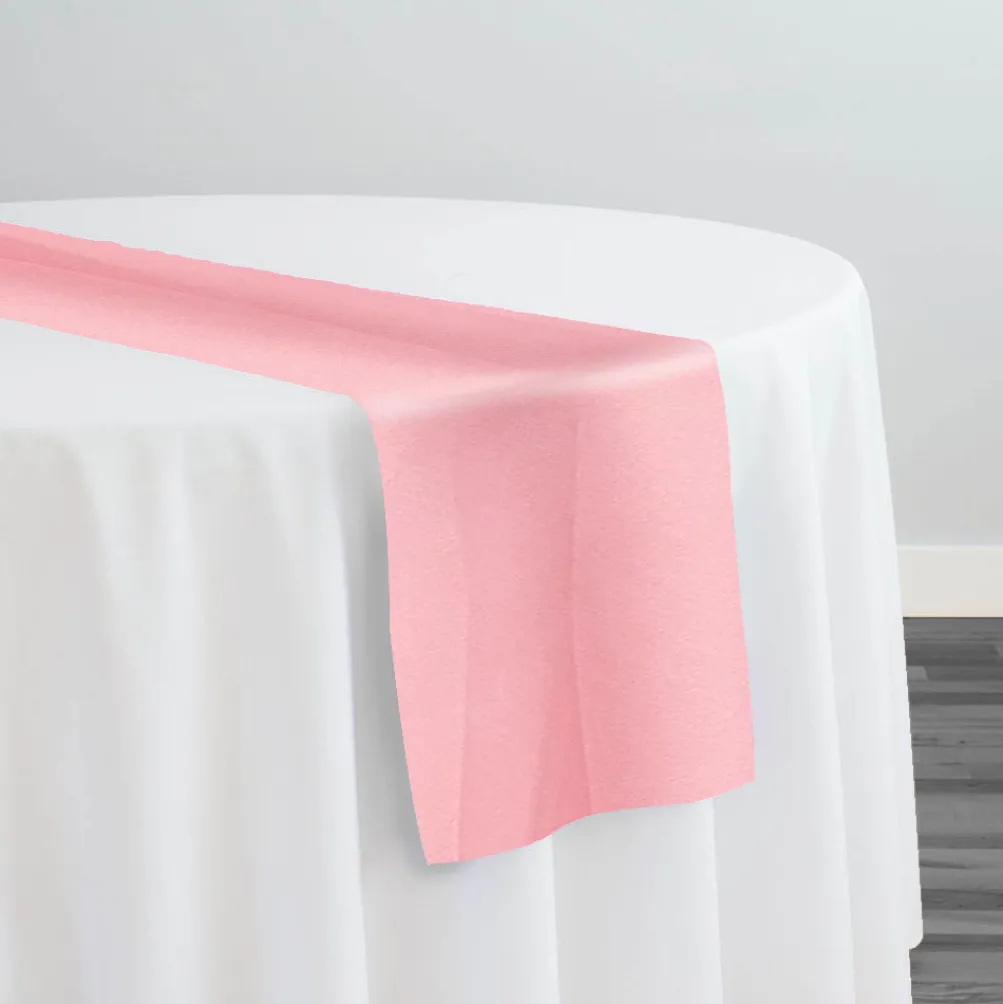 Scuba (Wrinkle-Free) Table Runner in Pink