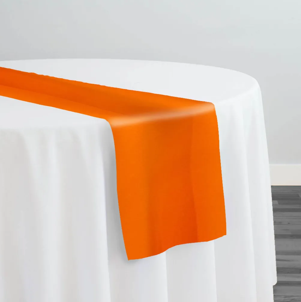 Scuba (Wrinkle-Free) Table Runner in Orange 1406