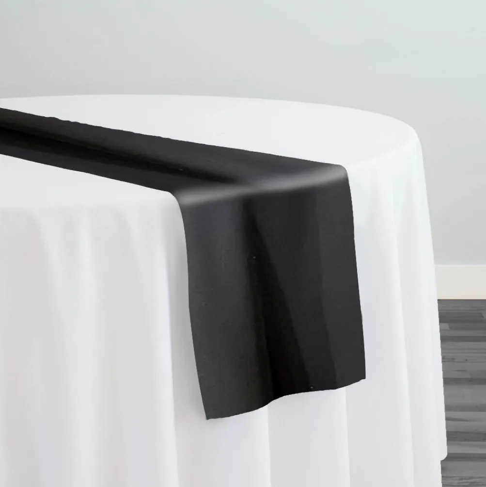 Scuba (Wrinkle-Free) Table Runner in Black