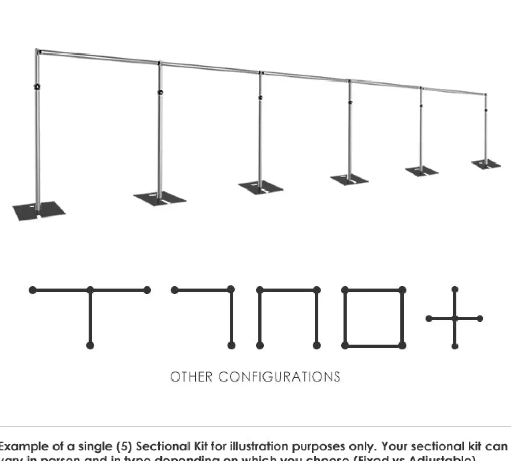 5 Section (35-60 FT Wide)