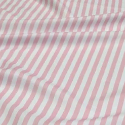 Seersucker (Poly Print) Table Linen in Pink
