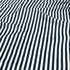 Seersucker (Poly Print) Table Napkin in Navy