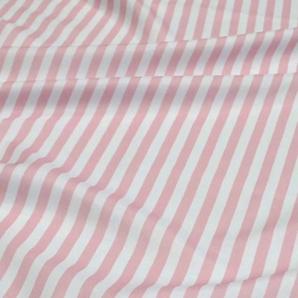 Seersucker (Poly Print) Table Runner in Pink