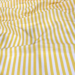 Seersucker (Poly Print) Table Runner in Yellow