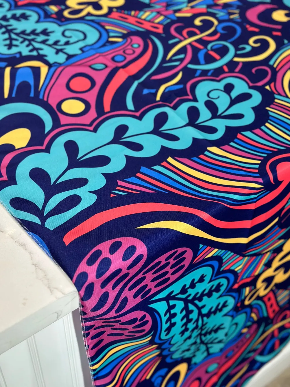 70's Funk (Poly Print) Table Linen