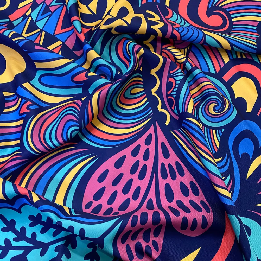 70's Funk (Poly Print) Table Linen