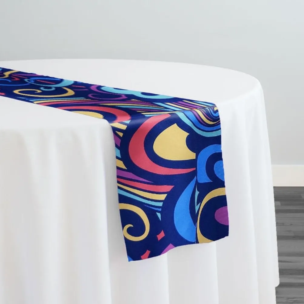 70's Funk (Poly Print) Table Runner