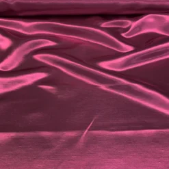 Shantung Satin (Reversible) Table Linen in Magenta