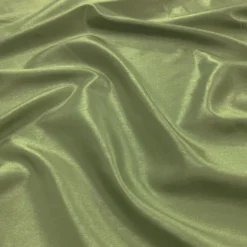 Shantung Satin (Reversible) Table Linen in Sage