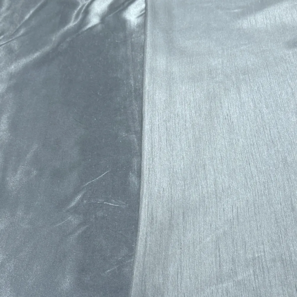 Shantung Satin (Reversible) Table Linen in Copen Perry