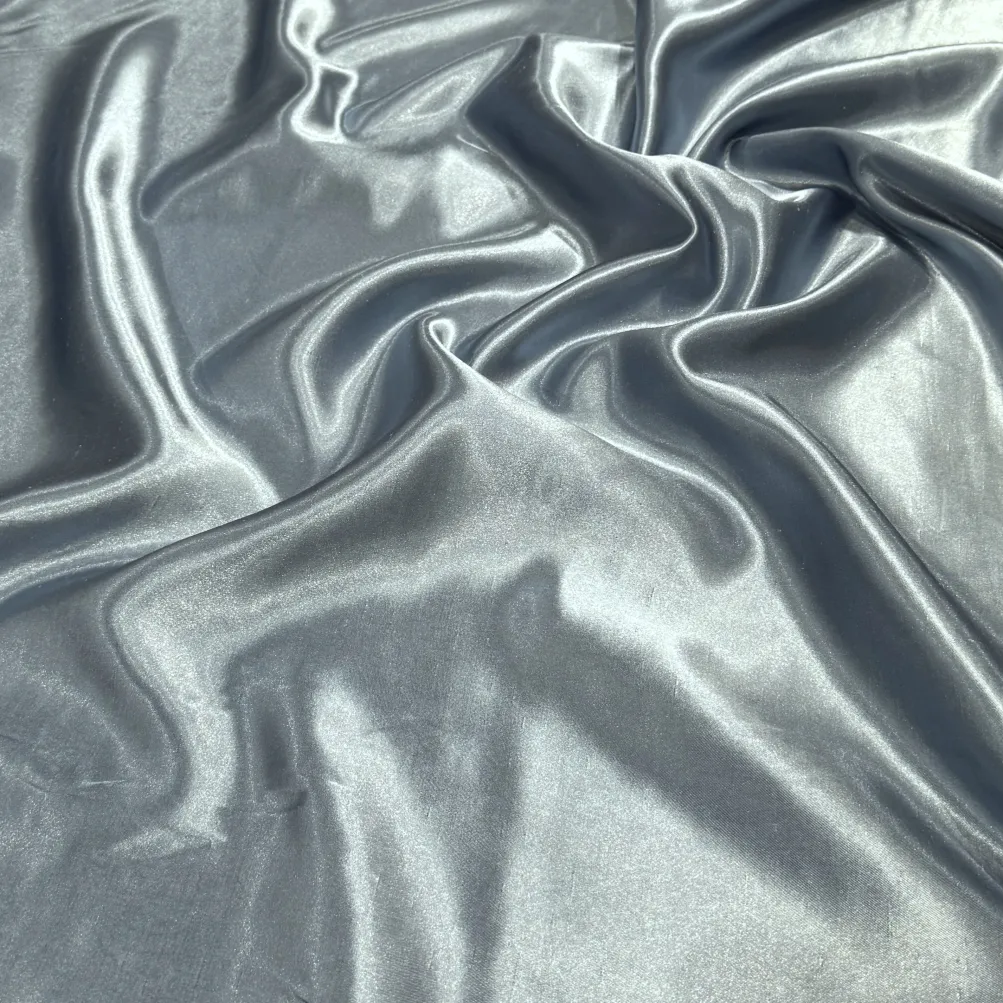 Shantung Satin (Reversible) Table Linen in Copen Perry