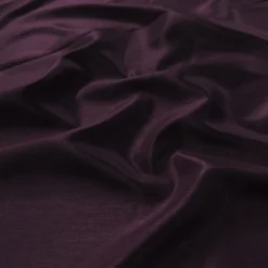 Shantung Satin (Reversible) Table Runner in Eggplant
