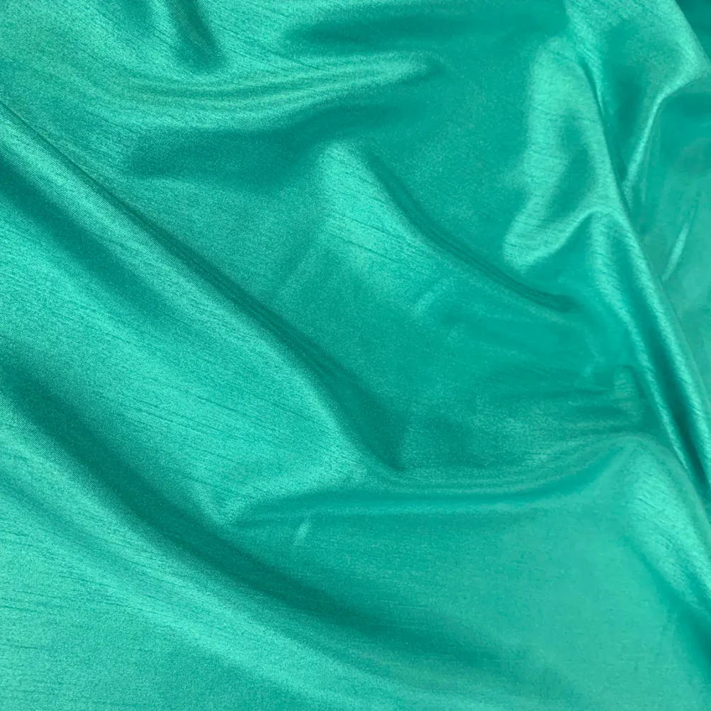 Shantung Satin (Reversible) Table Runner in Teal Green