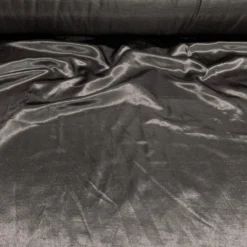 Shantung Satin (Reversible) Table Runner in Charcoal