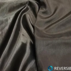 Shantung Satin (Reversible) Table Runner in Charcoal