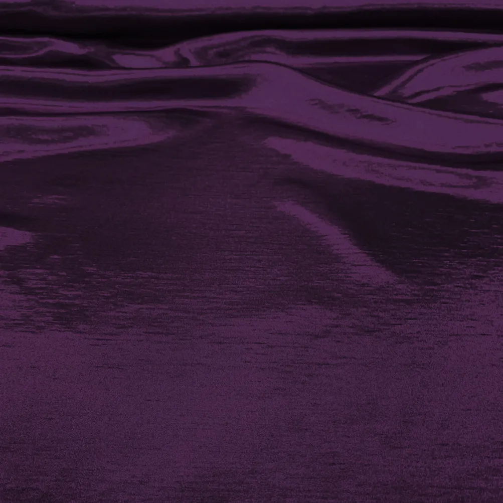 Shantung Satin (Reversible) Table Runner in Plum