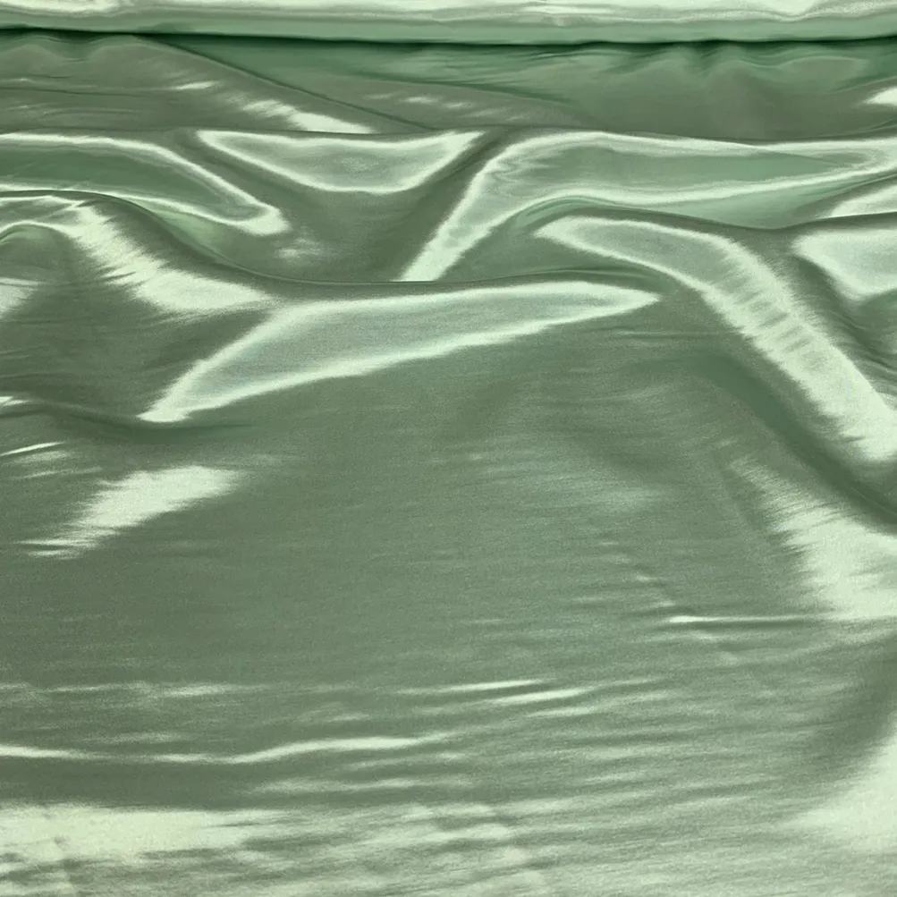 Shantung Satin (Reversible) Table Runner in Mint