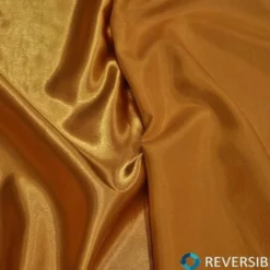 Shantung Satin (Reversible) Table Runner in Gold