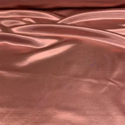 Shantung Satin (Reversible) Table Runner in Coral