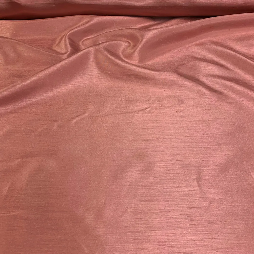 Shantung Satin (Reversible) Table Runner in Coral