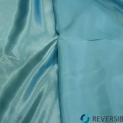 Shantung Satin (Reversible) Table Runner in Aqua