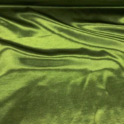 Shantung Satin (Reversible) Table Linen in Olive