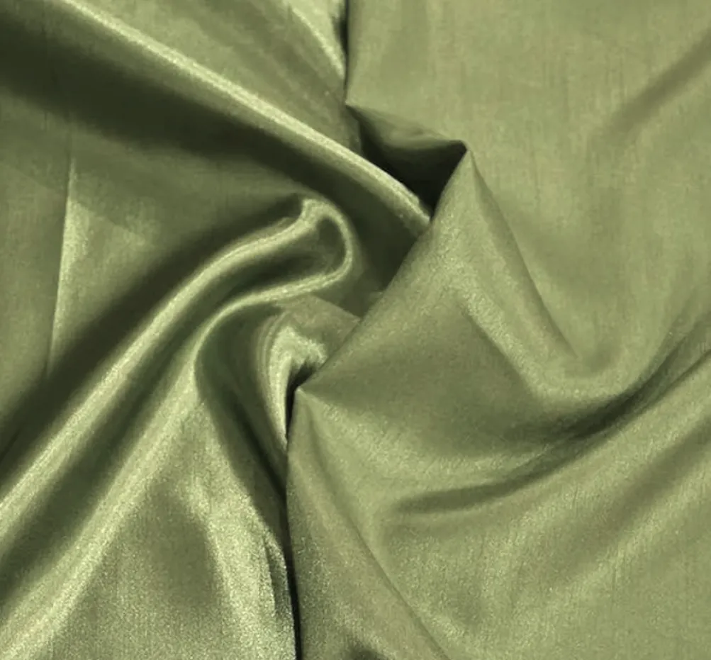 Shantung Satin (Reversible) Table Runner in Sage