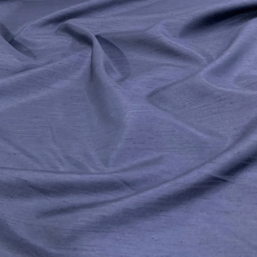 Shantung Satin (Reversible) Table Napkin in Navy