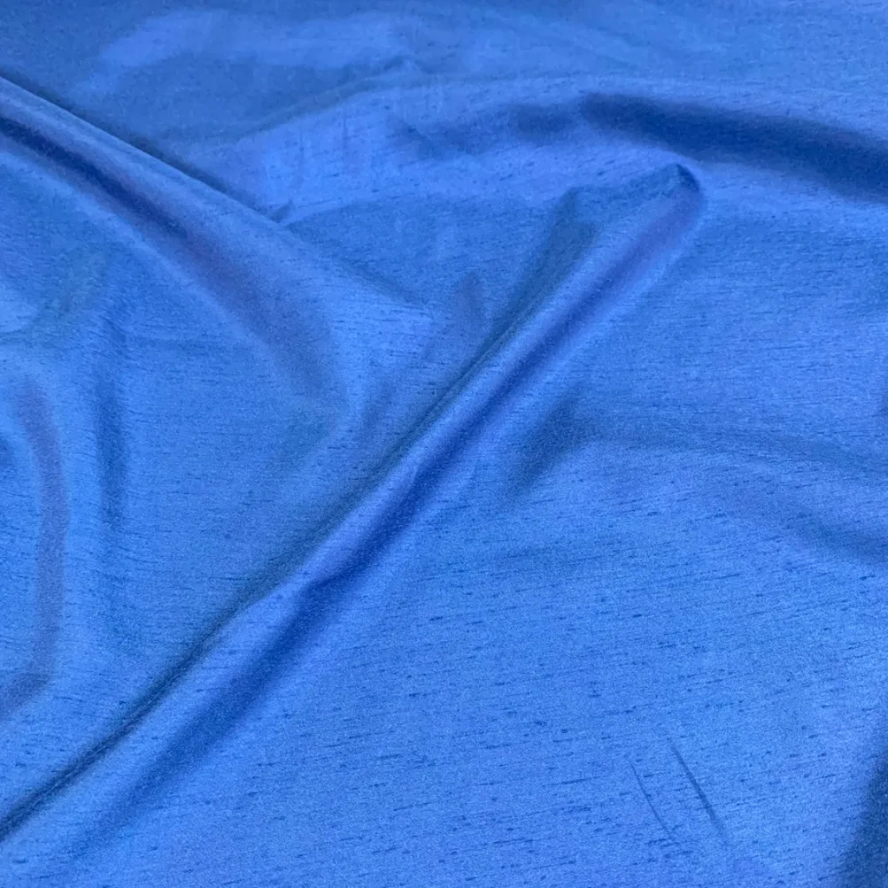 Shantung Satin (Reversible) Table Runner in Ocean Blue