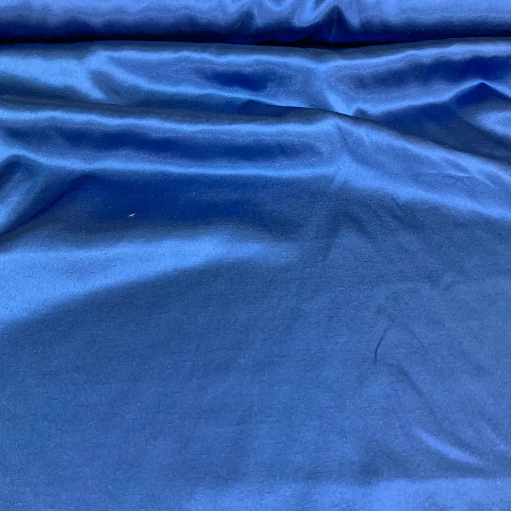 Shantung Satin (Reversible) Table Runner in Ocean Blue
