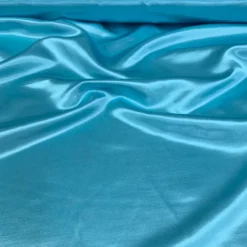Shantung Satin (Reversible) Table Napkin in Aqua