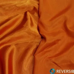 Shantung Satin (Reversible) Table Linen in Rust