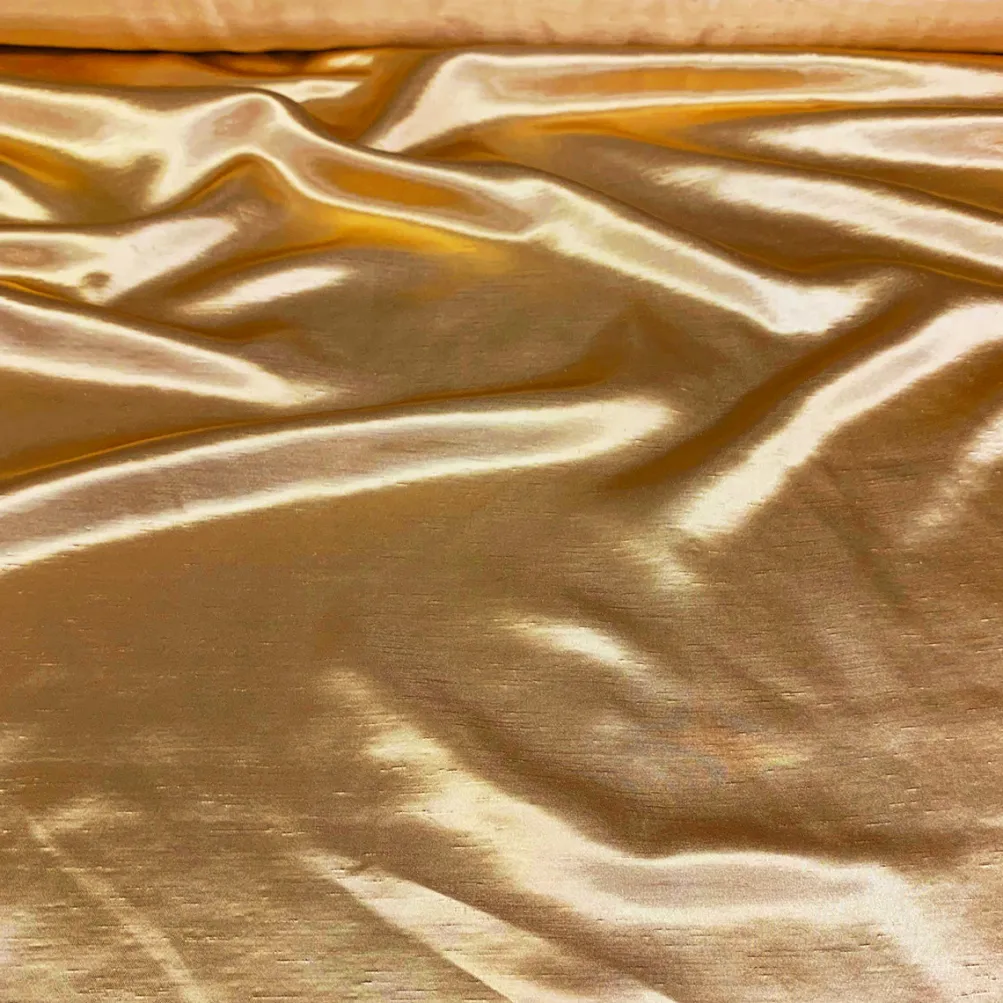 Shantung Satin (Reversible) Table Linen in Gold LT